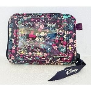 Disney Vera Bradley Sensational Zip Around ID Wallet LE Hidden Mickey Organizer